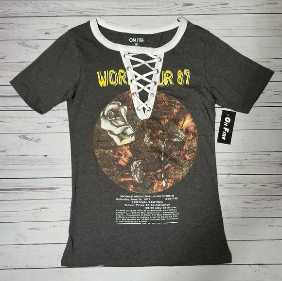 Eagle's World Tour 87 Crisscross Top - Picture 6 of 8